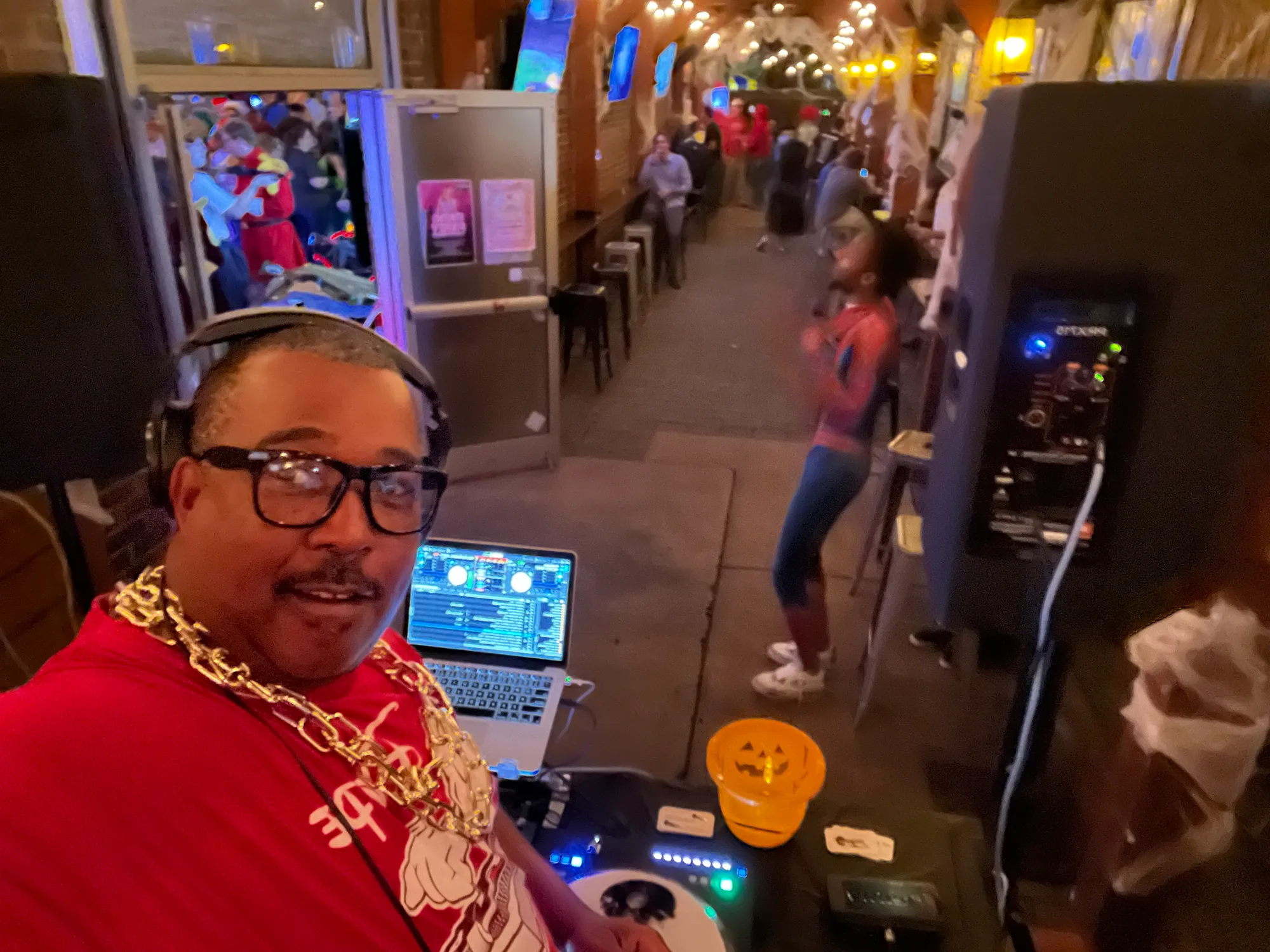 Dj services project in BoxCar Bar & Arcade, Raleigh, NC